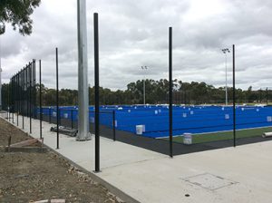 Recycling grant goes to hockey field redevelopment