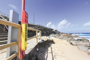New safety tubes for beach rescue