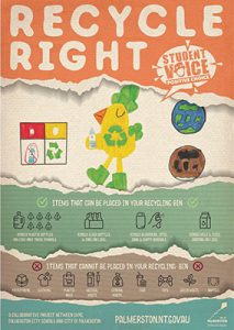 Students’ artwork encourages recycling