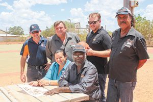 New sports courts to benefit remote town