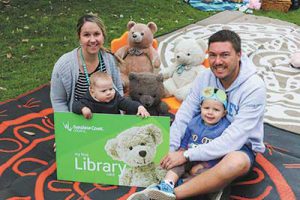 Toddlers help launch My First Library Card