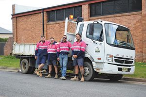 Council staff proud in pink
