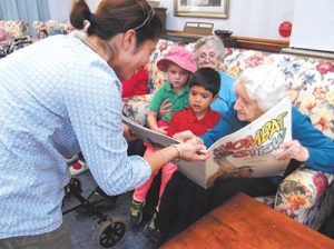 Building relationships between young and old