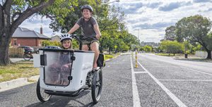 State of the art bike path