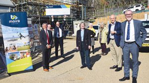 Moira donates for cancer accommodation centre
