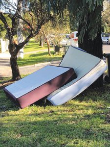 Recycling mattress waste