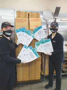 Businesses supported with COVID-19 safe training
