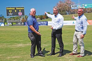Scoreboard increases stadium appeal