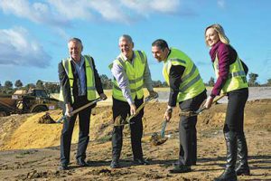 Construction officially kicks off