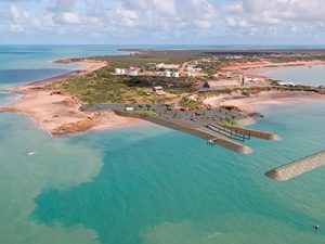 Dinosaur footprints safe with new boating facility designs