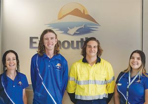 Employing and training  local youth