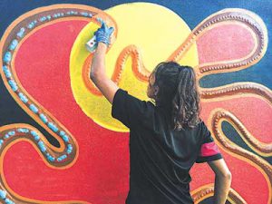 Teens transform local park