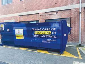 Trial to improve waste collection in Laneways Precinct