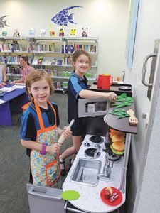 Library play space sizzles