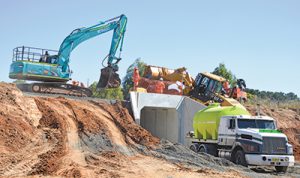 Rail under pass link