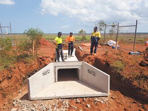 Culvert works offer training opportunities