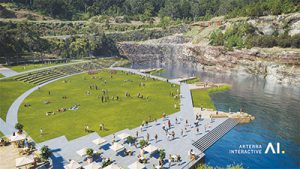 Quarry garden becomes sanctuary