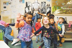 Council childcare leads the way