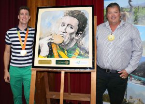 Paralympic champion given key to the city
