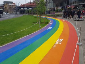 City of Adelaide shows its stripes