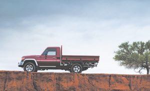 LandCruiser 70 Series ticks the boxes for government*