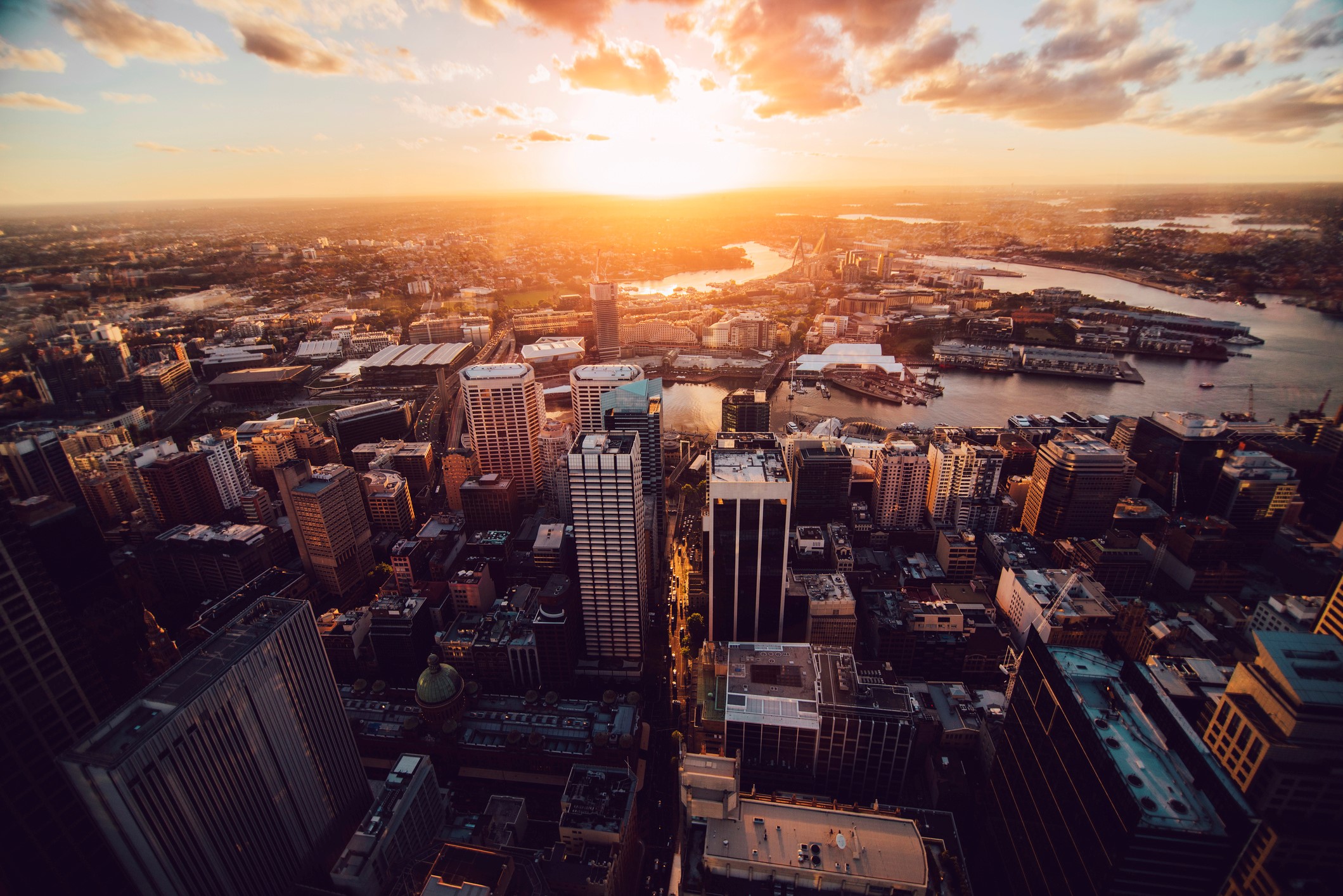 Sydney from above