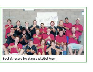 Boulia bounces into the record books all for a good cause