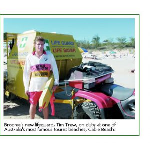 New Cable beach lifeguard