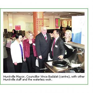 New wok assists Asian restaurants to save water in southern Sydney