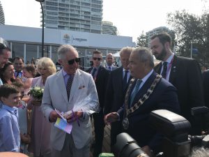 Historic walkway a Royal honour