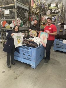 Drop off used goods for the future