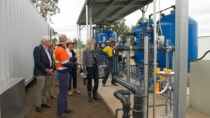 Reverse Osmosis plant brings water