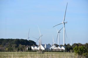 Wind farm development change