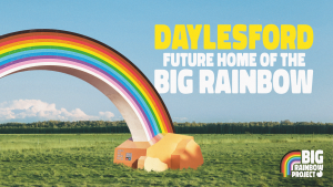 Big rainbow goes to Victoria