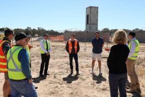 Sports fields reach halfway point