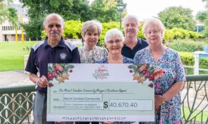 More than $40,000 raised