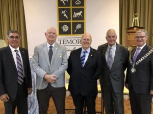 Trio honoured