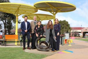Temporary town centre transformation complete