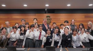 Japanese students learn about Redlands Coast