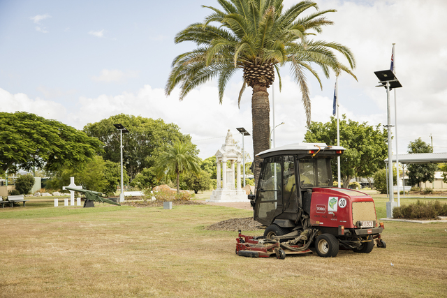 Festival over but the mowing continues