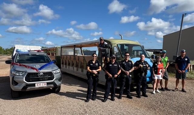 Christmas comes early to Katherine